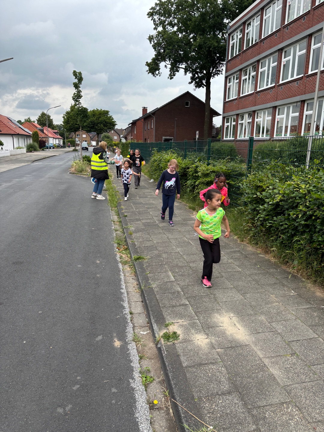 Sponsoreret løb på Eilermarkskolen