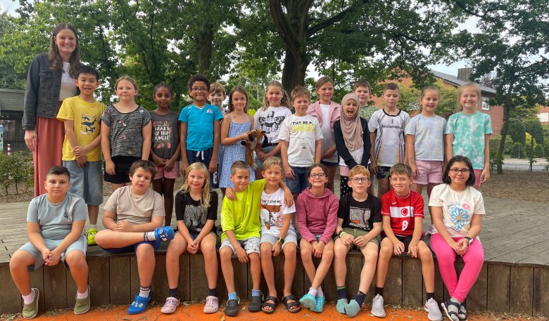 Class 4d with Mrs. Helker