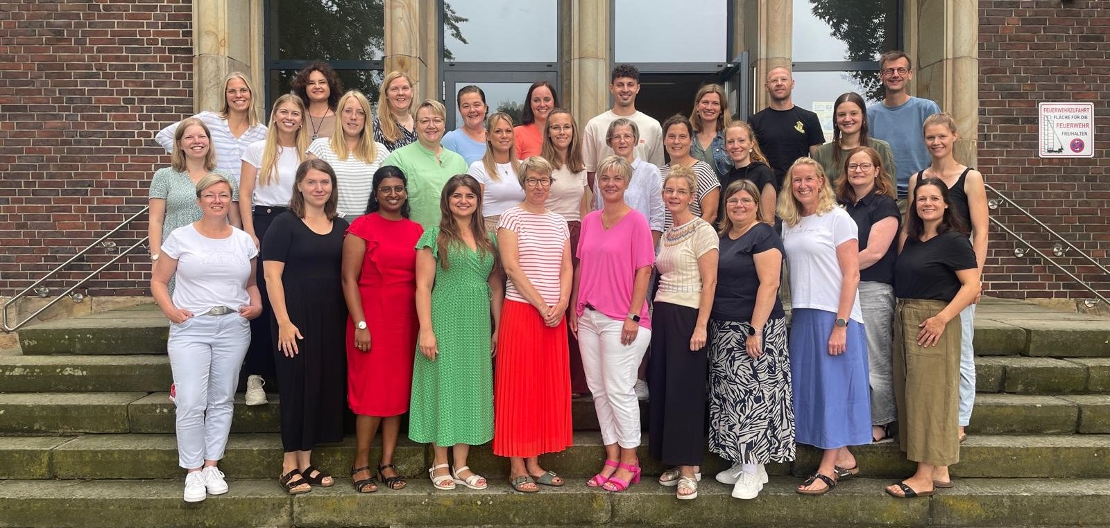 The teaching staff of the Eilermark School