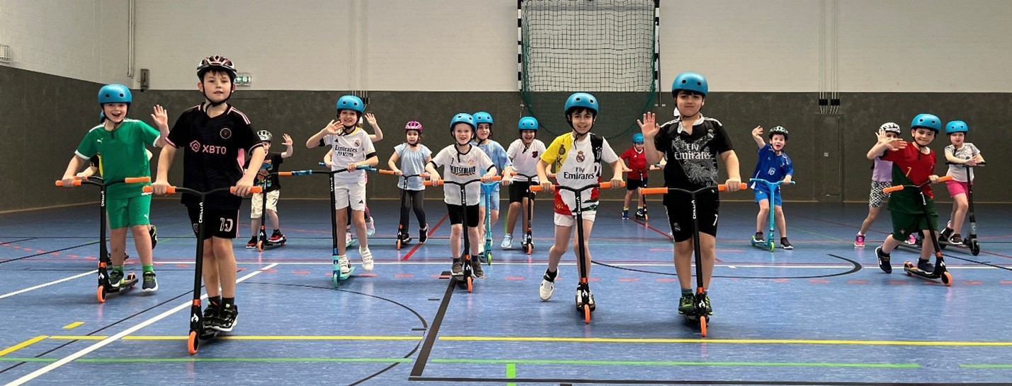 Roller-Fit Mobile at the Eilermark School