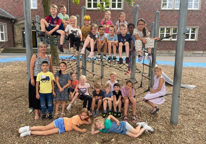 2a klass koos proua Wessendorfiga