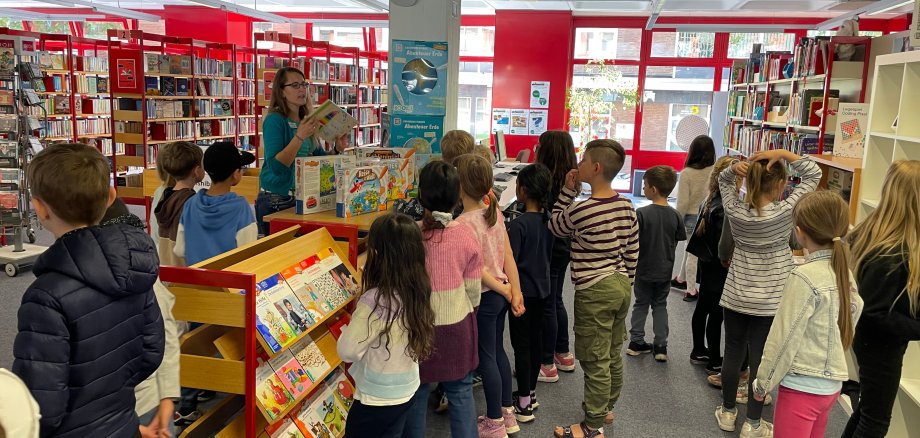 Guidet omvisning i biblioteket