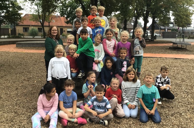 Klas 1b met mevrouw Renkert