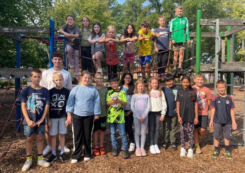 Klas 4c met Mr Schnittker