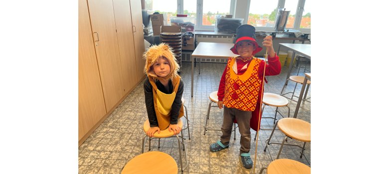 Dierentraining in het kunstlokaal