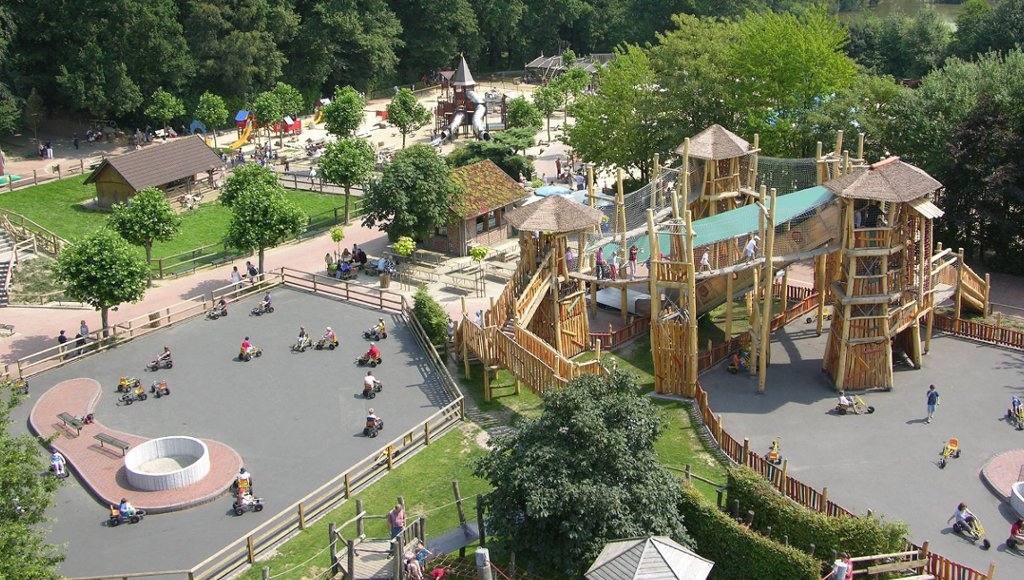 Ketteler Hof'un yukarıdan resmi.