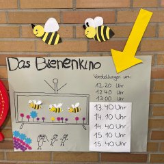 Informationen zum Bienenkino