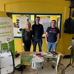 Ein Stand vom Jugendorchester Stadtkapelle Gronau